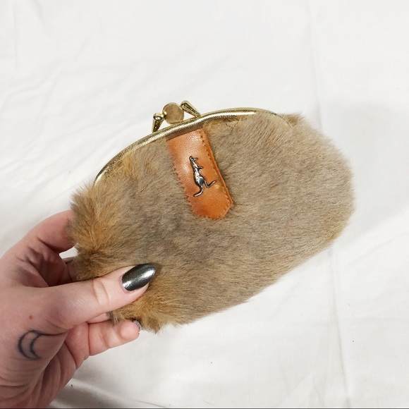 Vintage Kangaroo Small Coin Purse